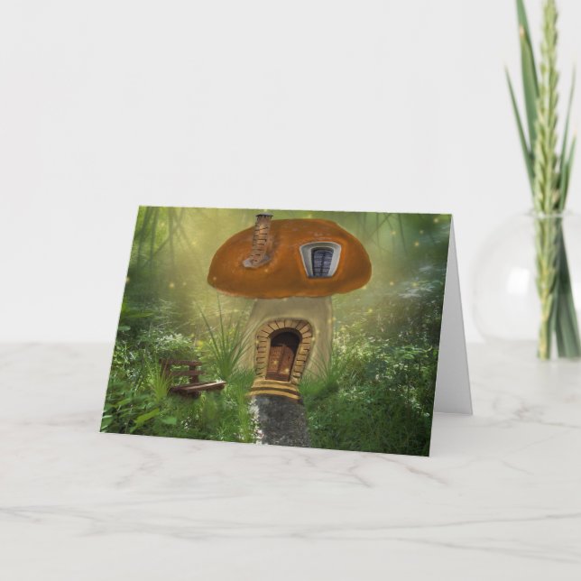 PETITE MAISON DANS LA FORÊT CARTES DE SALUT (Devant)