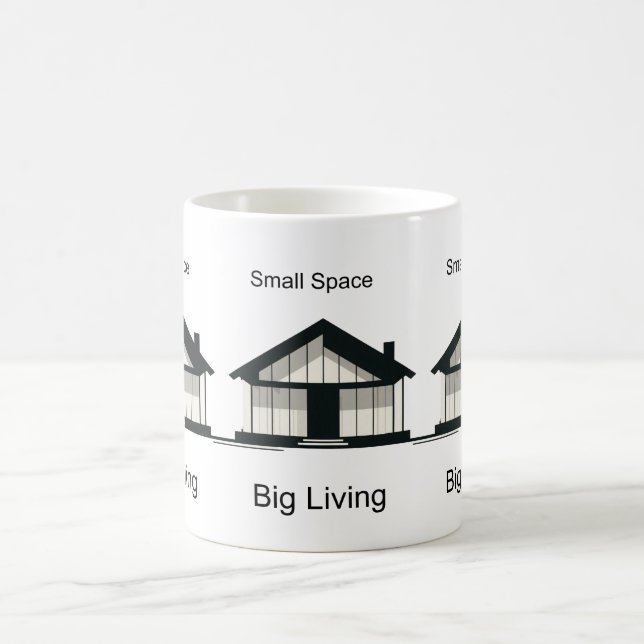 Petite Maison Moderne Grande Vie Tasse (Centre)