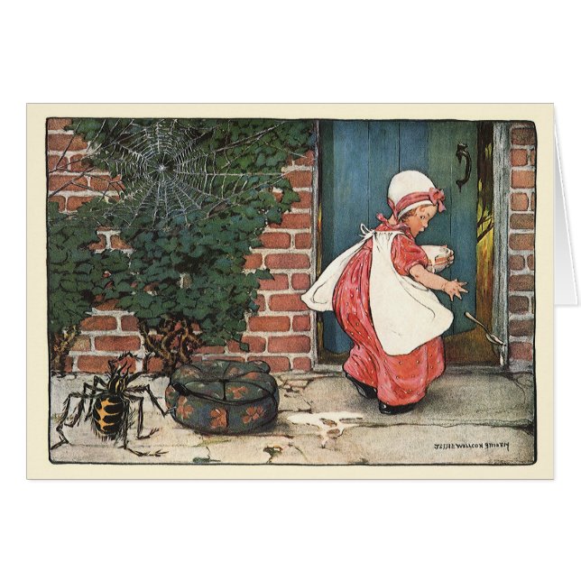 Petite Miss Muffet araignée Comptine de la nurseri (Devant horizontal)