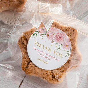 Petite Miss Onederful Sticker Étiquettes Anniversa