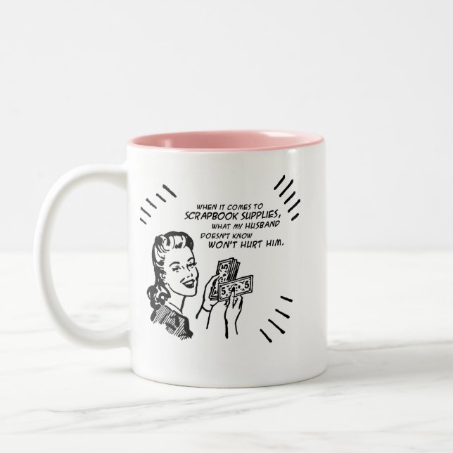 Petite Mlle Money Mug (Gauche)