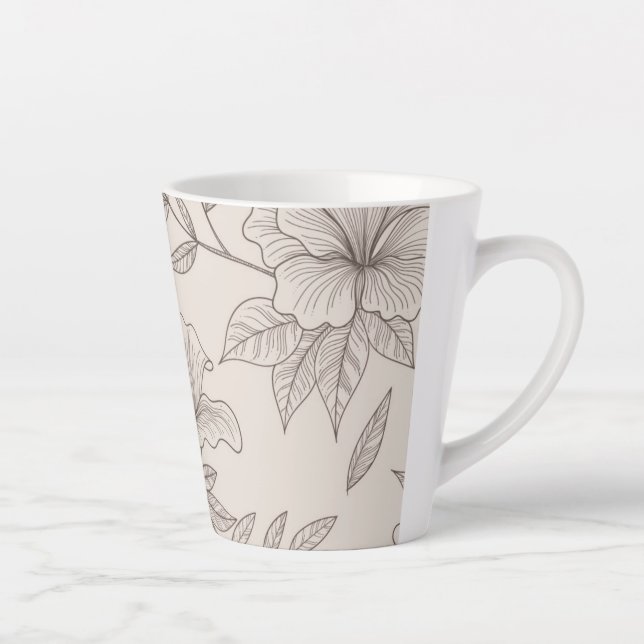 Petite Mug en latte populaire (Droite)