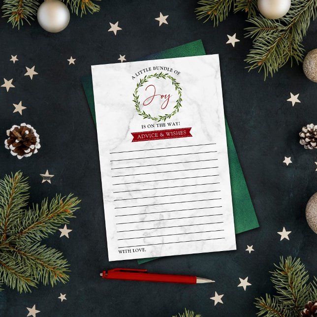 Petite Offre De Joie Baby shower De Noël Conseils (Créateur téléchargé)