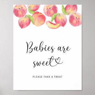 petite pêche - les bébés sont une douce affiche