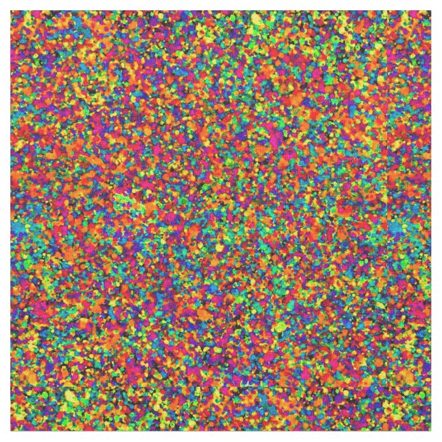 Petite plaque - Tissu de coton peint (Fermer)