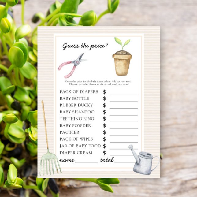 Petite pousse - Devinez le prix ! Jeu (Créateur téléchargé)