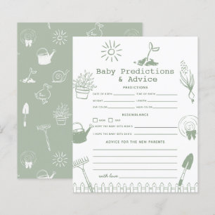 Petite pousse Prédictions et conseils pour bébé de