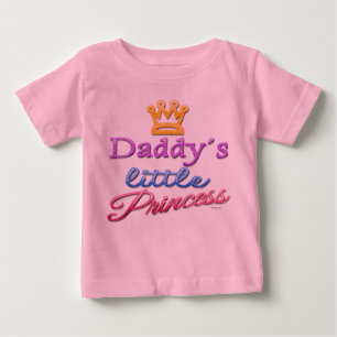 Petite princesse Baby Toddler T-Shirt du papa