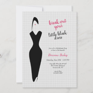 Petite robe noire Invitation