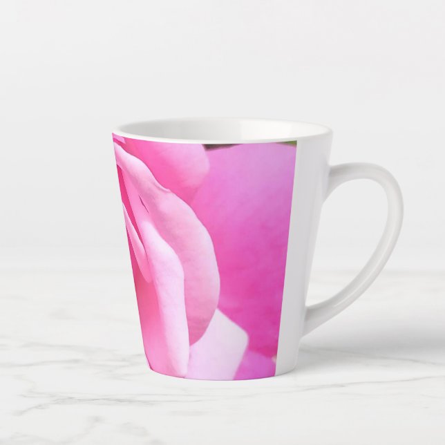 Petite Rose Latte Mug (Droite)