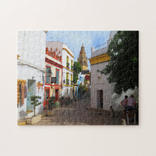 Petite rue à Cordoue, Espagne - puzzle