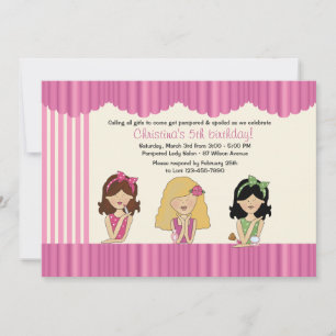 Petite Salon Beautés Spa Invitation
