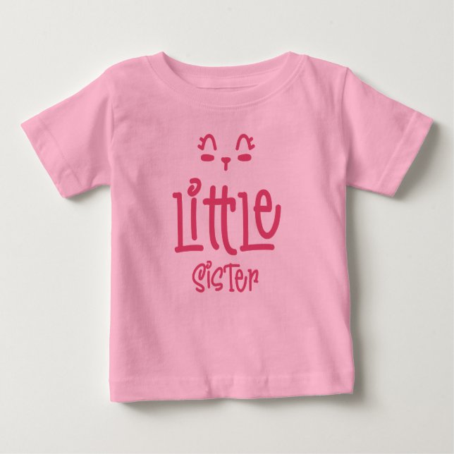 Petite Soeur Bébé / T-shirt enfant pour filles (Devant)
