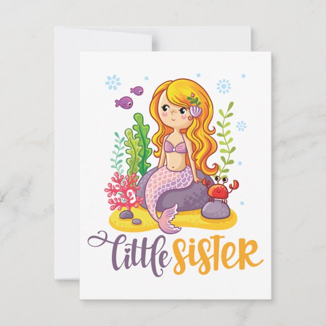 Petite soeur 🧜 ‍ ♀️ Mermaid (Devant)