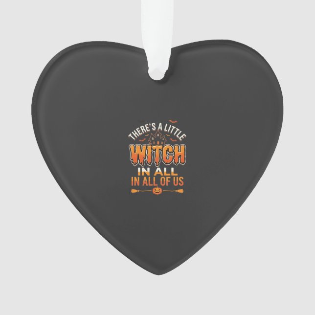 Petite Sorcière Halloween Sorcière Typographie Des (devant)