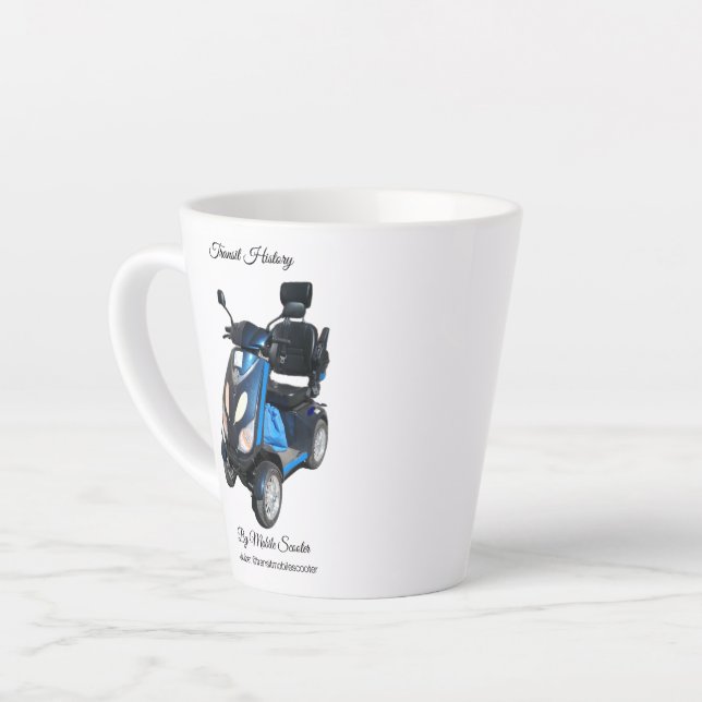 Petite tasse à latte (Angle gauche)