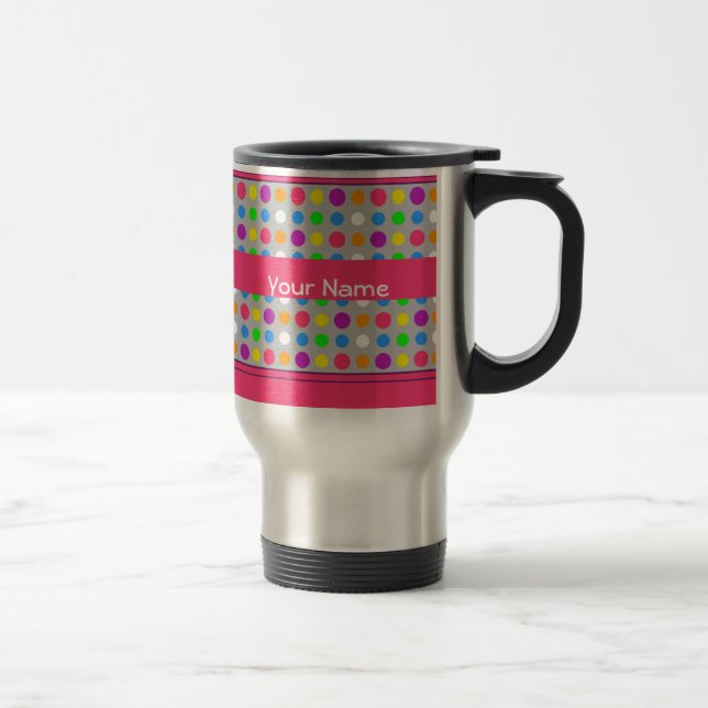 Petite tasse lumineuse de points (Droit)