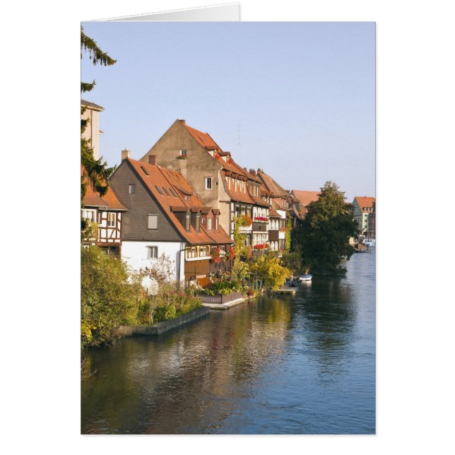 Petite Venise (Klein Venedig) et rivière Regnitz (Devant)