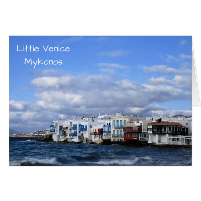 Petite Venise, Mykonos, Cyclades, Grèce (Devant horizontal)
