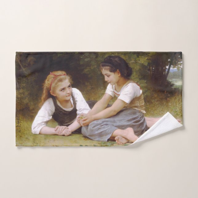 Petites amies ramassent des noisettes, Les Noisett (Serviette à main)