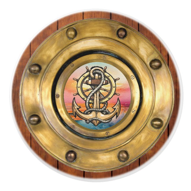 Petites Boutons Nautiques De Tiroirs (Devant)