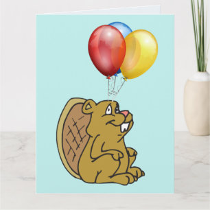 PETITES CARTES D'ANNIVERSAIRE DE BEAVER BEAVER AMU