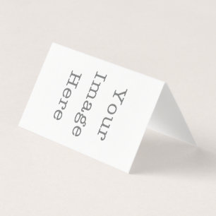 Petites Cartes de Remerciement Personnalisées avec
