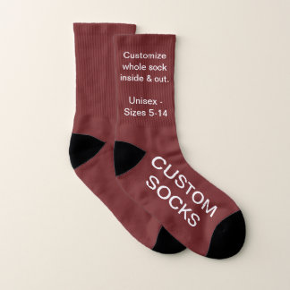 Petites chaussettes personnalisables faites sur