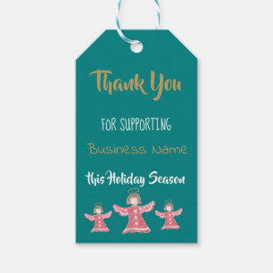 Petites étiquettes de soutien de cadeau de raison