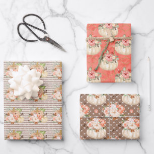 Petites feuilles de papier d'enveloppement Citroui