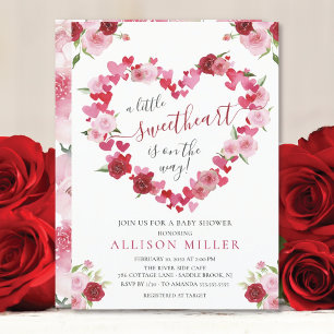 Petites filles amies Baby shower Invitation