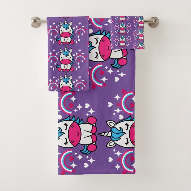 Petites filles Unicorn Pony (En situation)