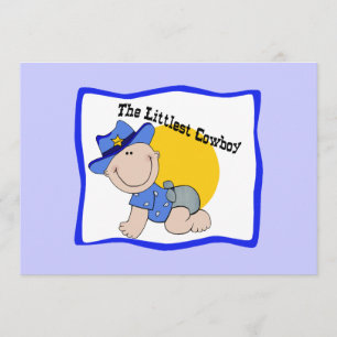 Petites invitations de cow-boys - Personnaliser