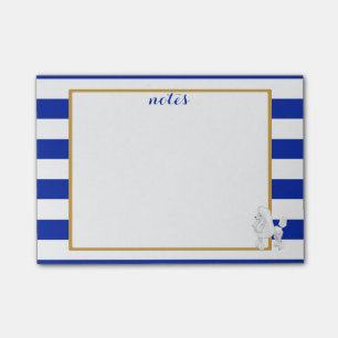 Petites notes de post-it chics de caniche