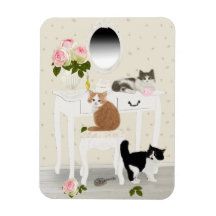 PetitRose "Kittens Beauty Salon", Magnet