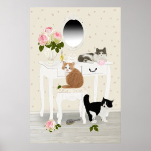PetitRose "Kittens Beauty Salon", Poster