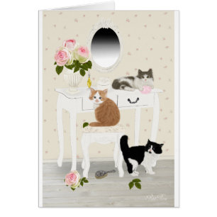 PetitRose "salon de beauté de chatons", carte