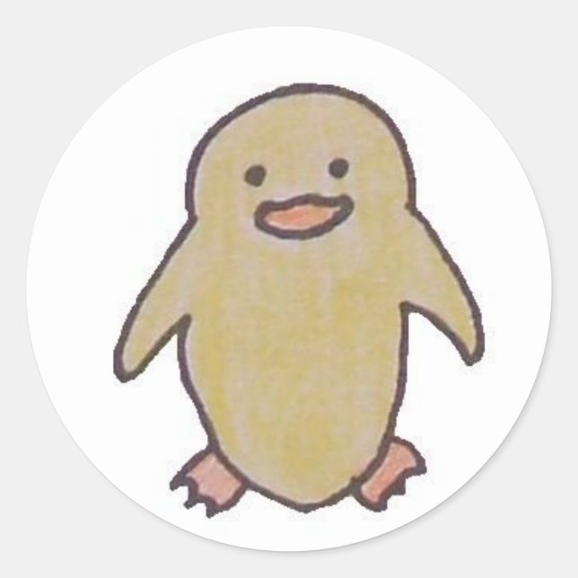 Petits autocollants de canard (Devant)
