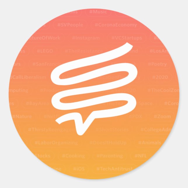 Petits autocollants Telepath, 1,5", feuille de 20 (Devant)