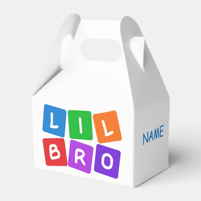 Petits ballotins personnalisés de Bro (Verso)