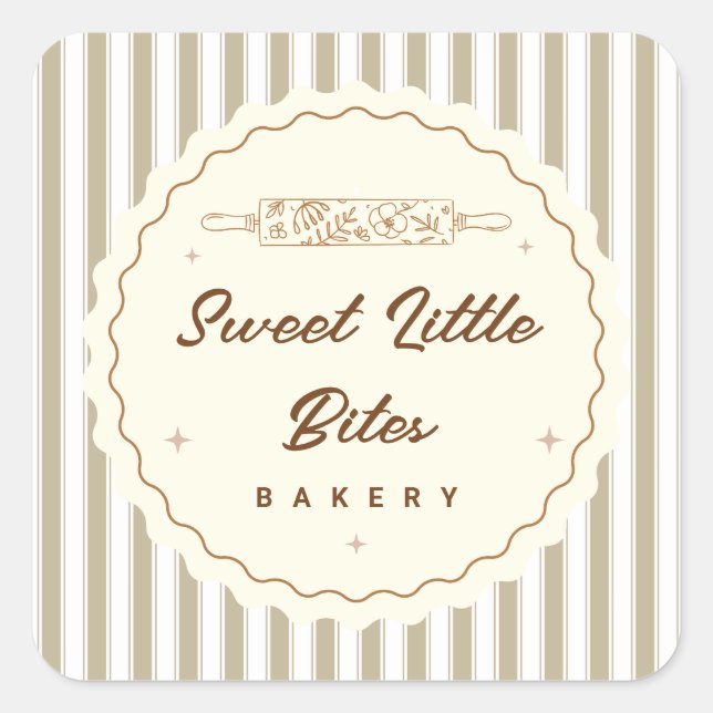 Petits Biscuits Sucrés Autocollant de Logo de Boul (Devant)