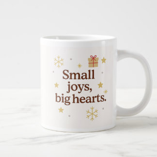 Petits Bonheurs, Grands Cœurs | Mug de Noël Cosy
