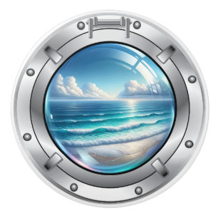 Petits boutons de tiroir en céramique nautiques oc