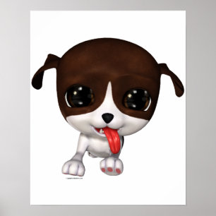 Petits Chiots : Poster Paw Paw Wall