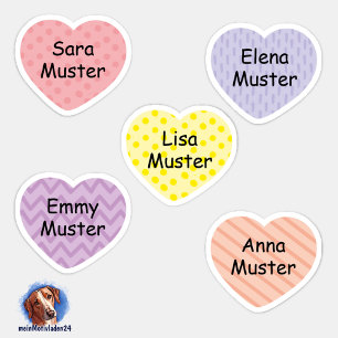 Petits coeurs 2   Autocollants