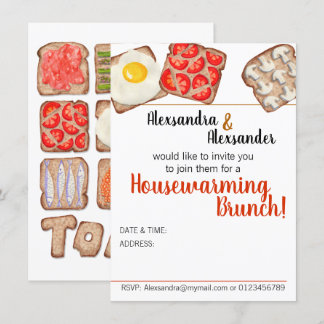Petits déjeuners et brunch Invitations