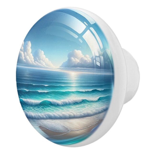 Petits Nautiques - Boutons en céramique océanique (Droite)