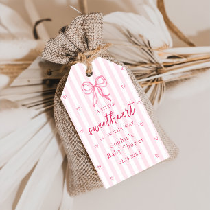 Petits noeuds de chérubin Étiquettes de cadeaux po