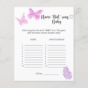 Petits papillons - Nom que Baby Song