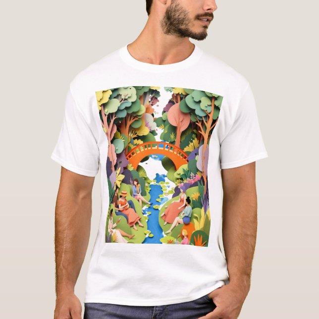 Petits Pas Chaque Jour – T-Shirt Mentalité de Prog (Devant)
